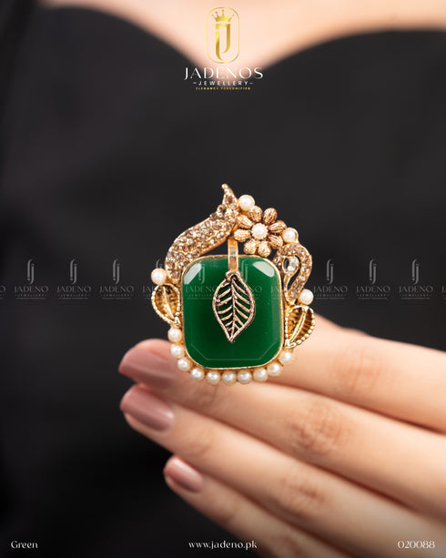 The Chandrika Adjustable Ring